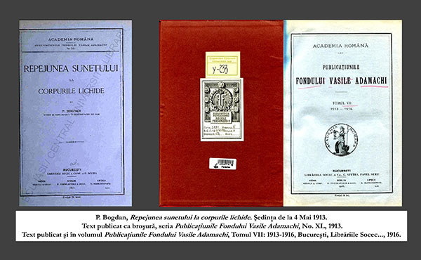 Sectiunea 3: Cărţi, texte în volume colective, broşuri